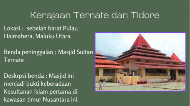 Kerajaan Ternate dan Tidore